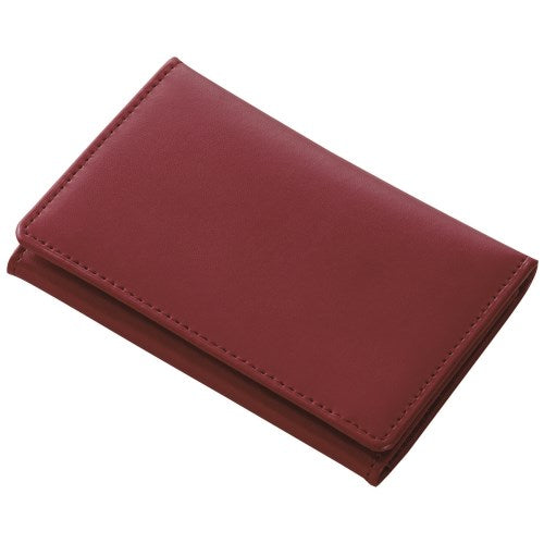 Reimei Business Card Holder GLOIRE Business Card Holder with Memo Holder (Leather) Wine Wine GLN1055Z