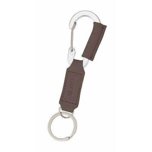 Reimei Keychain Tinist Keychain with Carabiner Dark Brown Dark Brown NK1079E