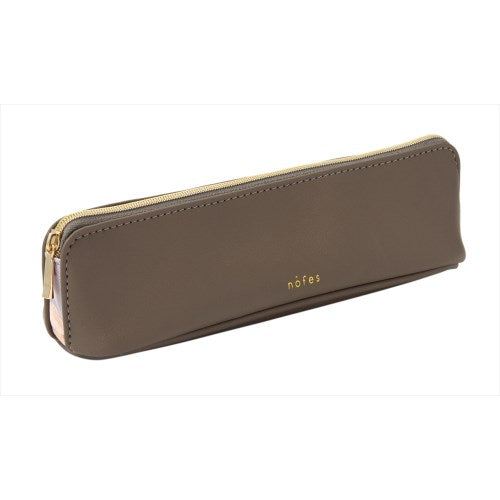Reimei Pen Case Nofes Pen Case Brownish Gray Brownish Gray NSF1219N