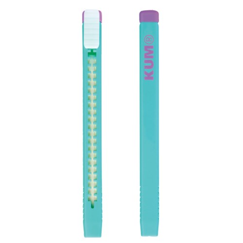 Reimei Eraser Kum 슬라이드 지우개 녹색 녹색 KM1241M