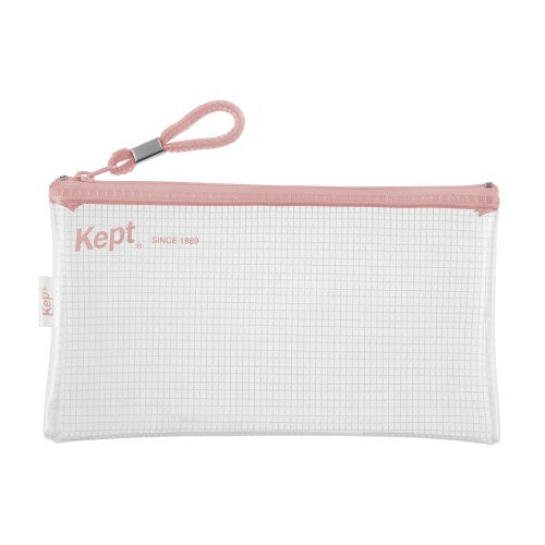 Reimei Pen 케이스는 명확한 펜 케이스 Clay Pink Clay Pink KPF6032CP를 유지했습니다.