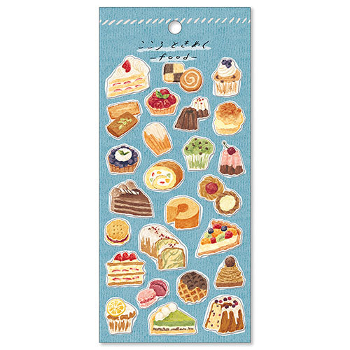 Mind Wave Seal Kokoro Tokimeku Sticker Food 81799 Sweets 81799