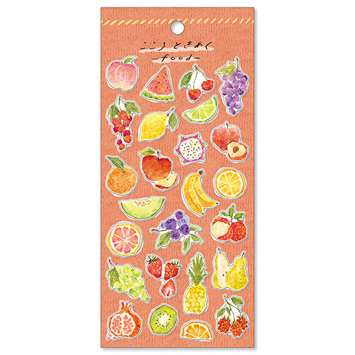 Mind Wave Seal Kokoro Tokimeku Sticker Food 81803 Fruit 81803