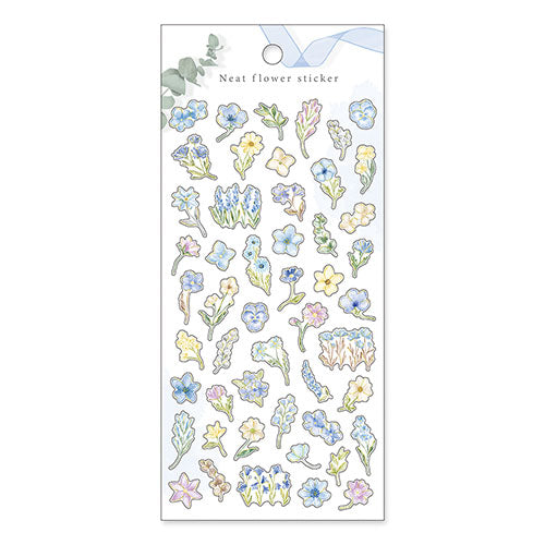Mind Wave Seal NEET Flower Sticker 81848 Blue Blue 81848