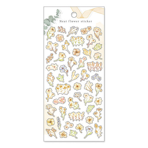 Mind Wave Seal Neat Flower Sticker 81850 Beige Beige 81850