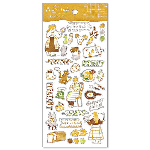 Mind Wave Seal Pre-Ink Sticker 81853 Oryoridaisuki Oryoridaisuki 81853