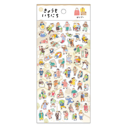 Mind Wave MW Seal Kyoumoichinichi Sticker Holiday 81938