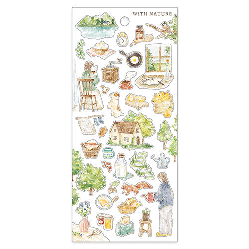 Mind Wave Seal with Nature Sticker Asano Shitaku 81957