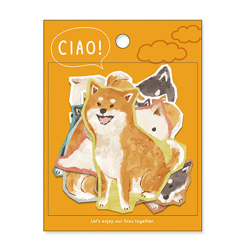 마인드 웨이브 씰 Ciao 스티커 Shiba INU 81962