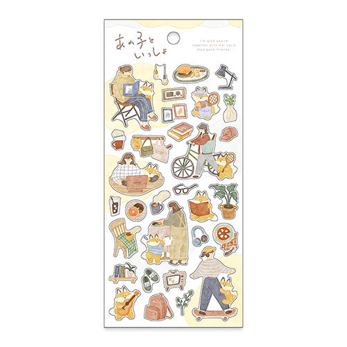 Mindwave Seal Anoko Toisho Sticker Fox Toisho 82028