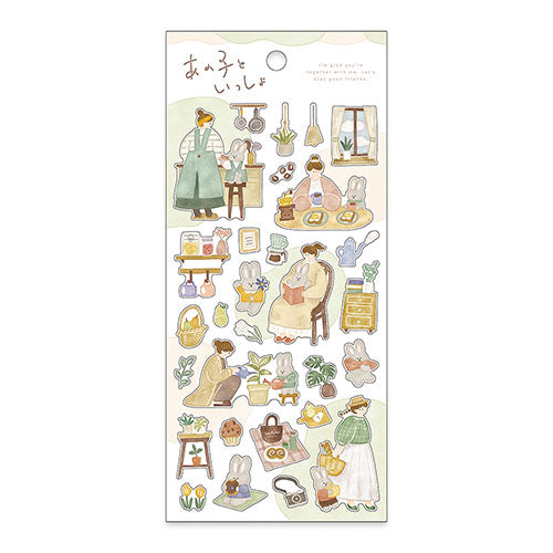 Mindwave Seal Anoko Toisho Sticker Rabbit Toisho 82029