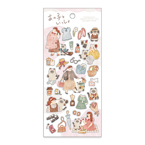 Mindwave Seal Anoko Toisho Sticker Neko Toisho 82030