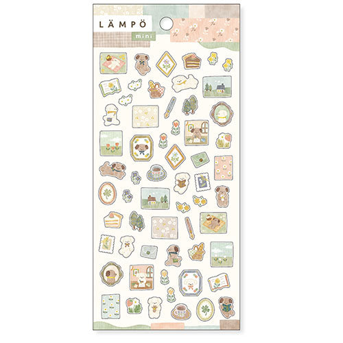 Mind Wave Seal Lampo Sticker Mini Inutohirusagari 82093