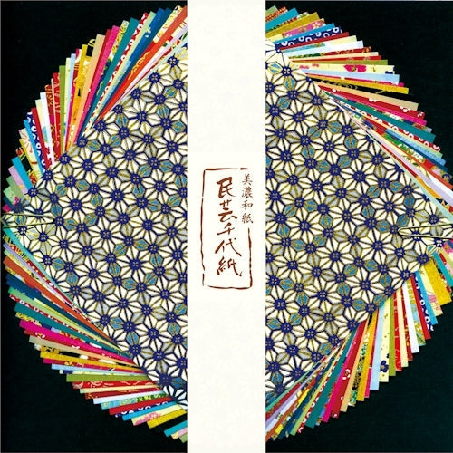Furukawa Shiko Chiyogami Folk Art Chiyogami 40 sheets, Chiyogami 20 sheets, Japanese paper 20 sheets QO90