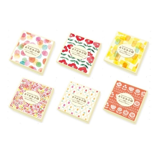 Furukawa Shiko Small Origami Box, Small Origami Box, 12 patterns, 10 pieces each, 120 pieces in total, warmcolor QI11