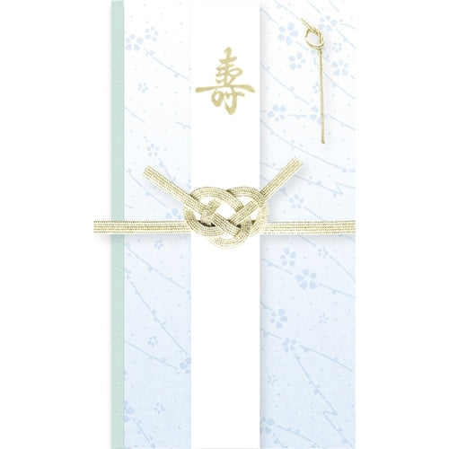 Furukawa Shiko Gift Bag, Gift Bag, Mino Washi Hanagoromo, 1 piece, 1 inner envelope, 3 strips, weeping cherry tree VK189