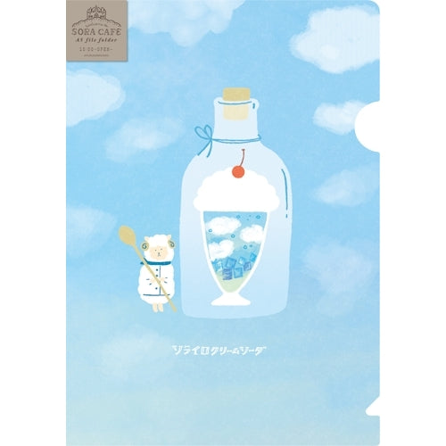 Furukawa Shiko A5 Clear File A5 Clear File SORACAFE 1 Piece Day QE57