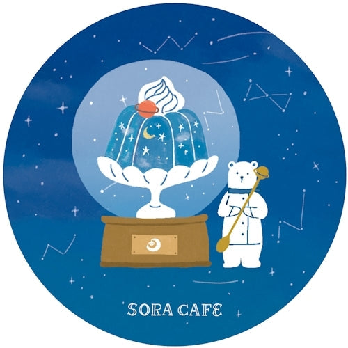 Furukawa Shiko Can Badge Mirror Can Badge Mirror SORACAFE 1 piece Night QE71