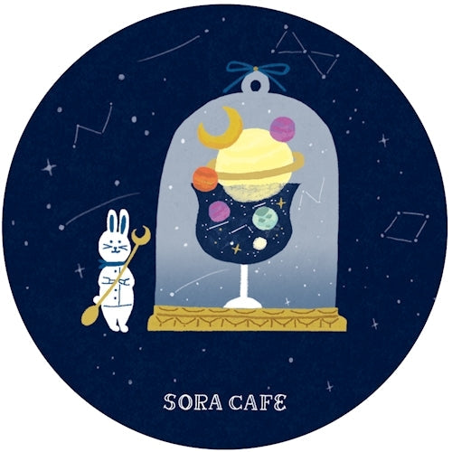 Furukawa Shiko Can Badge Mirror Can Badge Mirror SORACAFE 1 Piece Midnight QE72