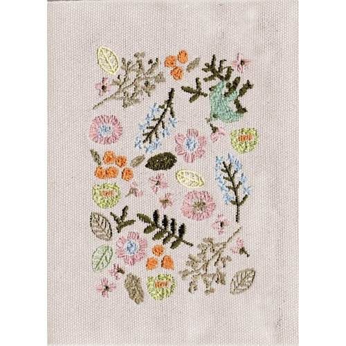 Furukawa Shiko Book Cover Embroidery Book Cover HONTOWATASHI 1 piece Kotori Biyori QE75