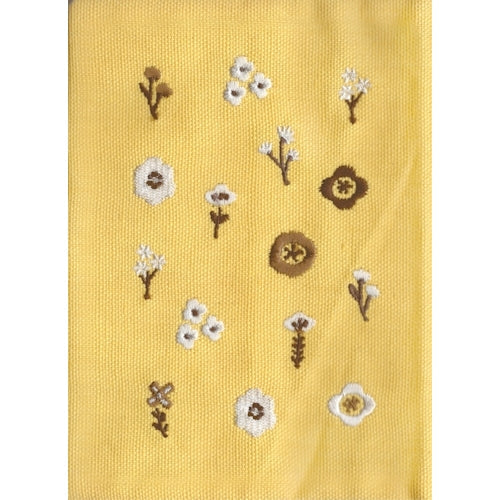 Furukawa Shiko Book Cover Embroidered Book Cover HONTOWATASHI 1 Piece Small Flower QE81