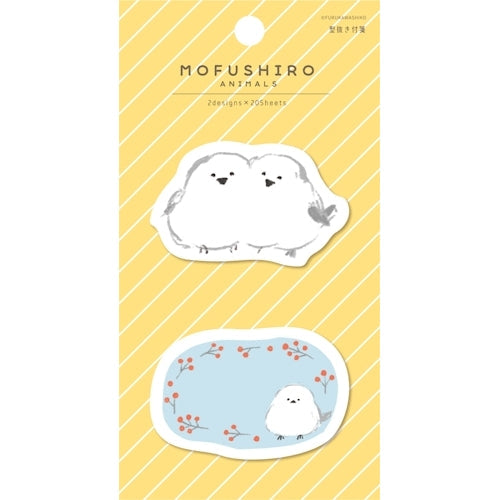 Furukawa Shiko Sticky Notes, Die Cut Sticky Notes, 2 Patterns, 20 Pieces Each, Shimaenaga QF182