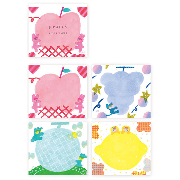 Hogensha Memo Block Memo FRUITS 22-892