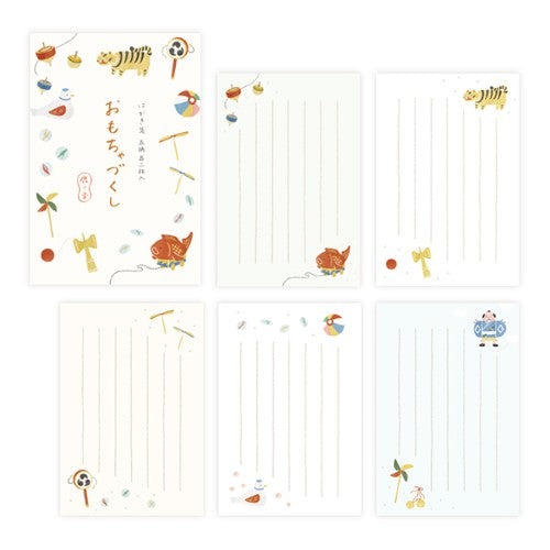 Hogensha Postcard Paper Postcard Paper Toys 25-570