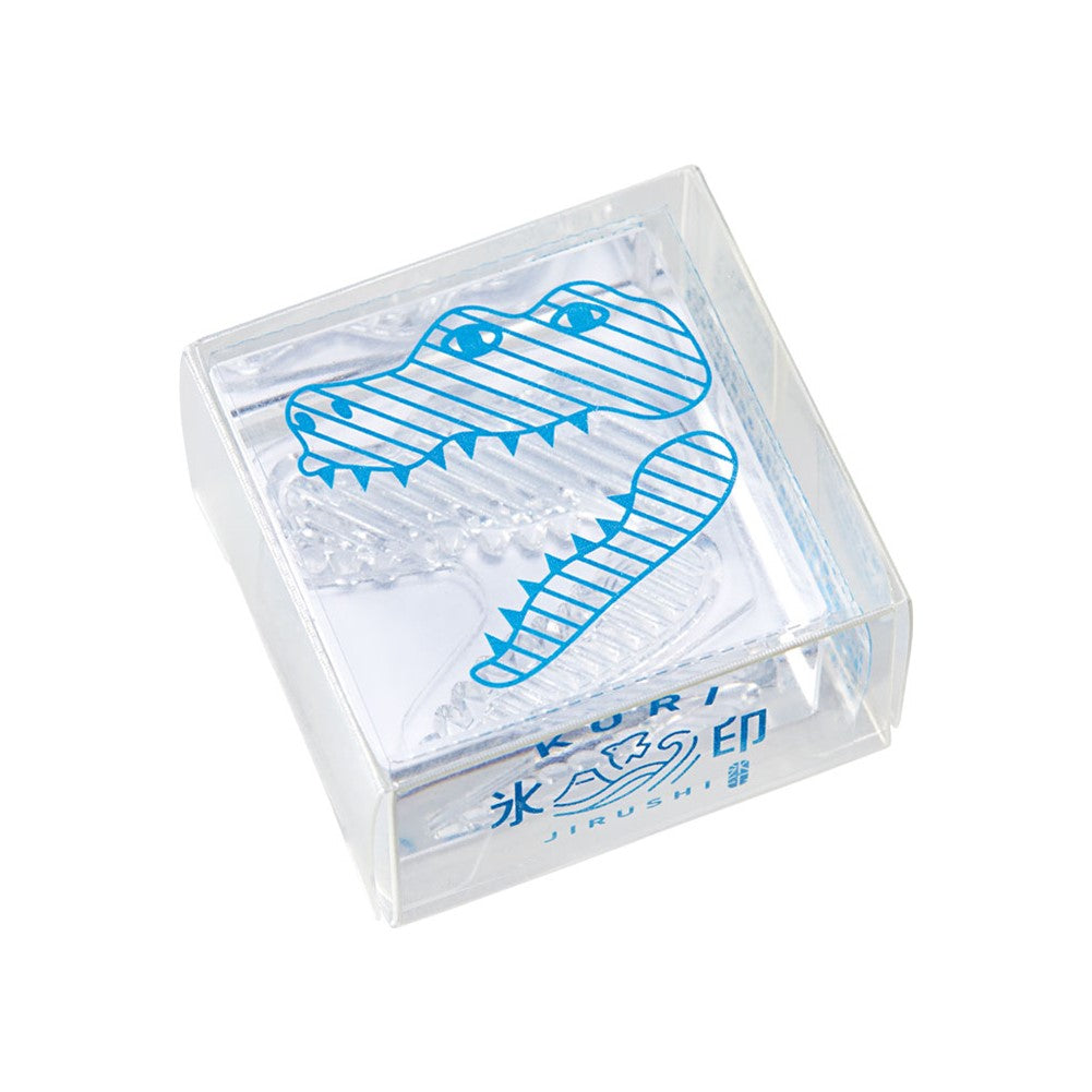 King Jim Stamp HITOTOKI KORIJIRUSHI (Ice Seal) Large Crocodile CLS33-004