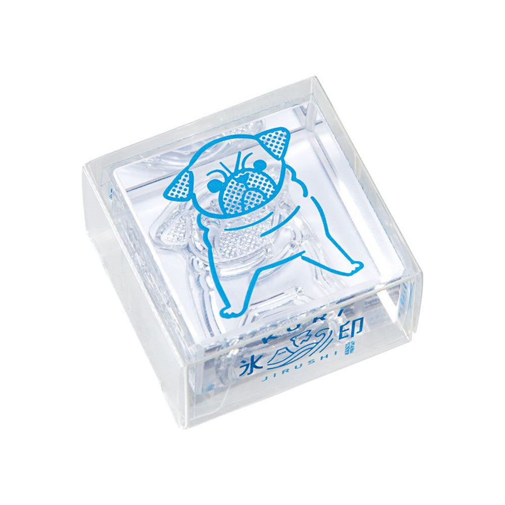 King Jim Stamp HITOTOKI KORIJIRUSHI (Ice Brand) Large Pug CLS33-009