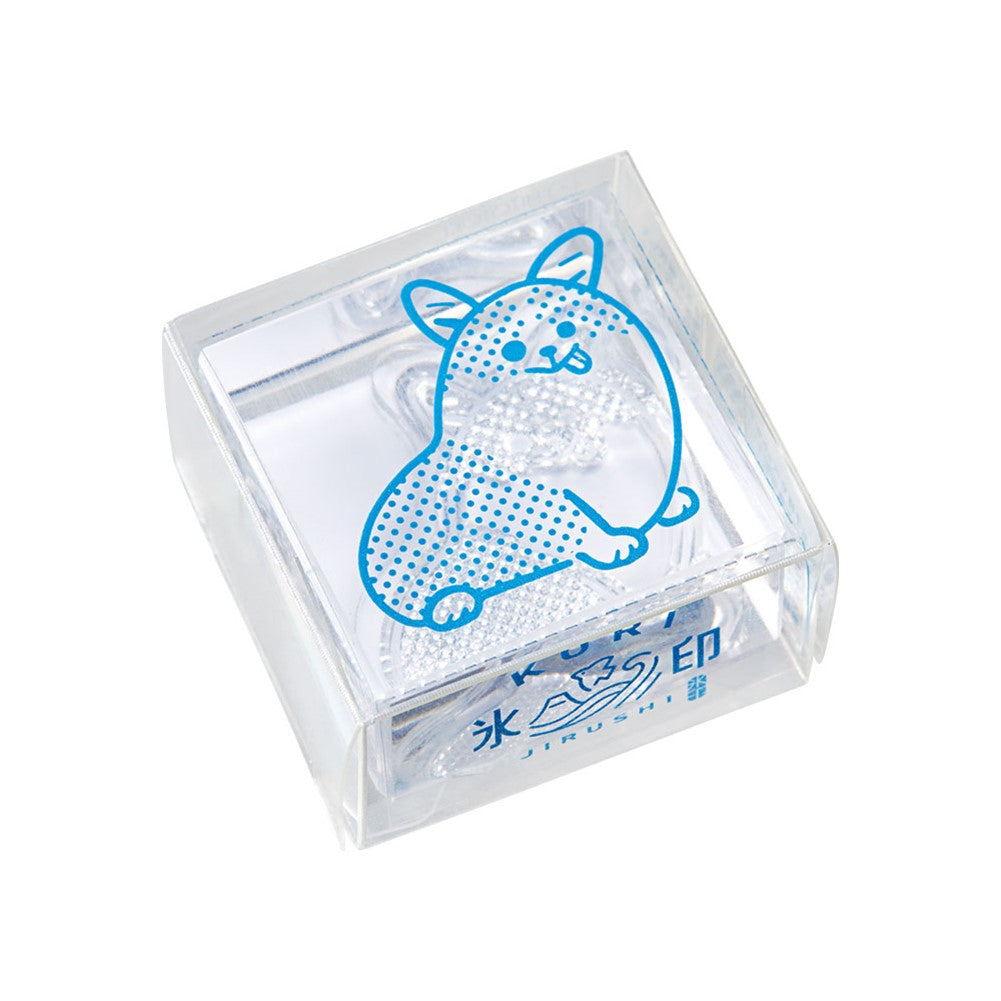 King Jim Stamp HITOTOKI KORIJIRUSHI (Ice Brand) Large Corgi CLS33-010
