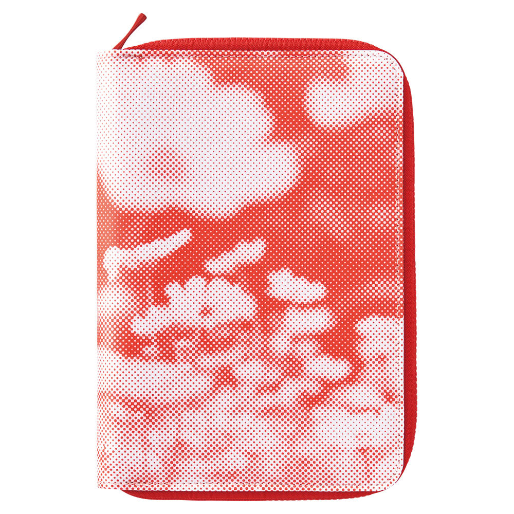 King Jim Note Cover HITOTOKI NOTE Comic Size Round Zip Type Photo HN-CF01