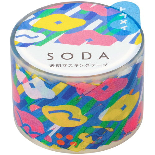 King Jim Soda Toumei Maste Hanabatake Mushroom Hanabatake CMT30-019