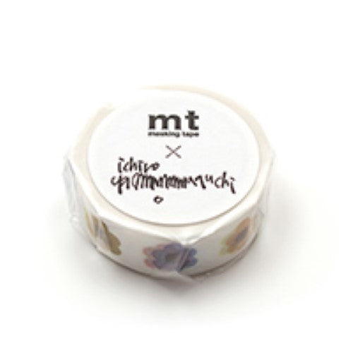 RYURYU Masking Tape Ichiro Yamaguchi HANA head 15mm�~7m Ichiro Yamaguchi HANA head MTYAMA06