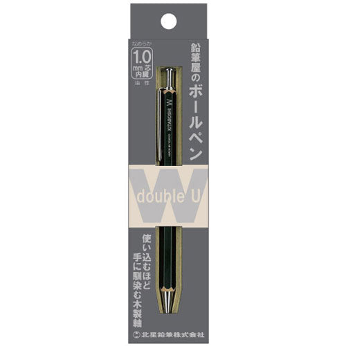 Hokusei Pencil Ballpoint Pen Pencil Shop Ballpoint Pen W 1.0mm Dark Green 41004