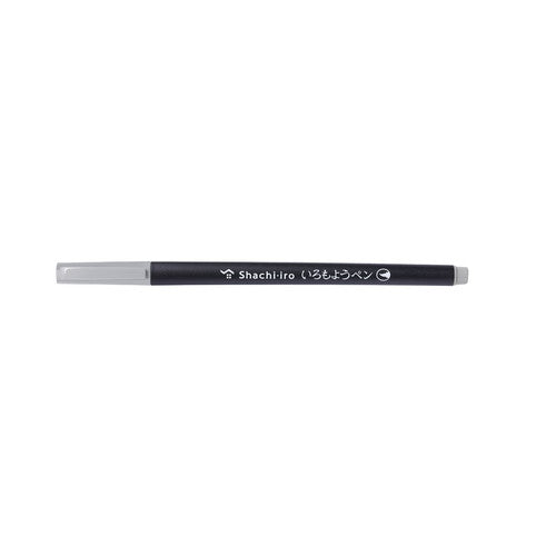 Shachihata_Iromoyo Pen Silver Gray KPFS-F-GR