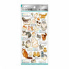 Kamio Japan Flat Sticker成人图片贴纸猫/长发221268