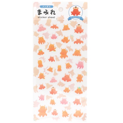 World Craft Sticker Sheet Covered Sticker Sheet 1 Sheet Mendako MRSE-009