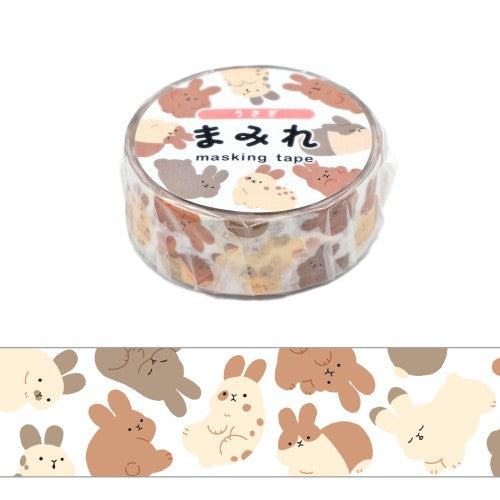 World Craft Masking Tape Covered Masking Tape 15mmX5m Rabbit MRMT-005