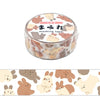 世界手工蒙面胶带盖胶带15mmx5m兔子MRMT-005