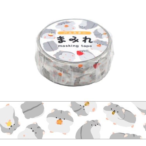 World Craft Masking Tape Covered Masking Tape 15mmX5m Hamster MRMT-006