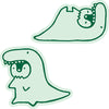 El Commune Seal Kigurumi Die-cut Sticker Kigurumi Dino STC-002