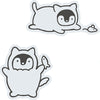 El Commune Seal Kigurumi Die-cut Sticker Kigurumi Neko STC-005