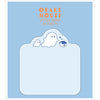 El Commune Sticky Note Ghost Die-cut Sticky Creep OBK-045