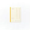 mahora Study Book Mahora Relaxing Study Book Semi-B5/10 Squares Lemon MG10M-B530-LM