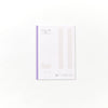 mahora Study Book Mahora Relaxing Study Book Semi-B5/10 Squares Lavender MG10M-B530-LV