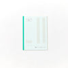 mahora Study Book Mahora Relaxing Study Book Semi-B5/10 Squares Mint MG10M-B530-MN