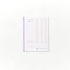 mahora Study Book Mahora Relaxing Study Book Semi-B5/15 Square Lavender MG15M-B530-LV