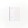 mahora Study Book Mahora Relaxing Study Book Semi-B5/10mm Lavender MGH10MM-B530-LV