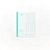 mahora Study Book Mahora Relaxing Study Book Semi-B5/10mm Mint MGH10MM-B530-MN